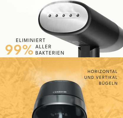 Reise-Dampfglätter LB5267, Schwarz - 900w & 120ml