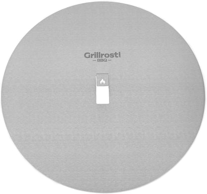 Edelstahl Backplatte für Pizza Blind Bake