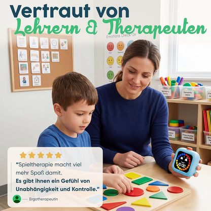 Visueller Timer für Kinder, Blau