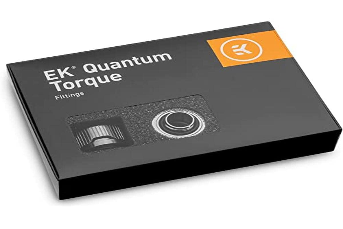 EK-Quantum Torque 6-Pack HTC 16 - Black Nickel, Verbindung