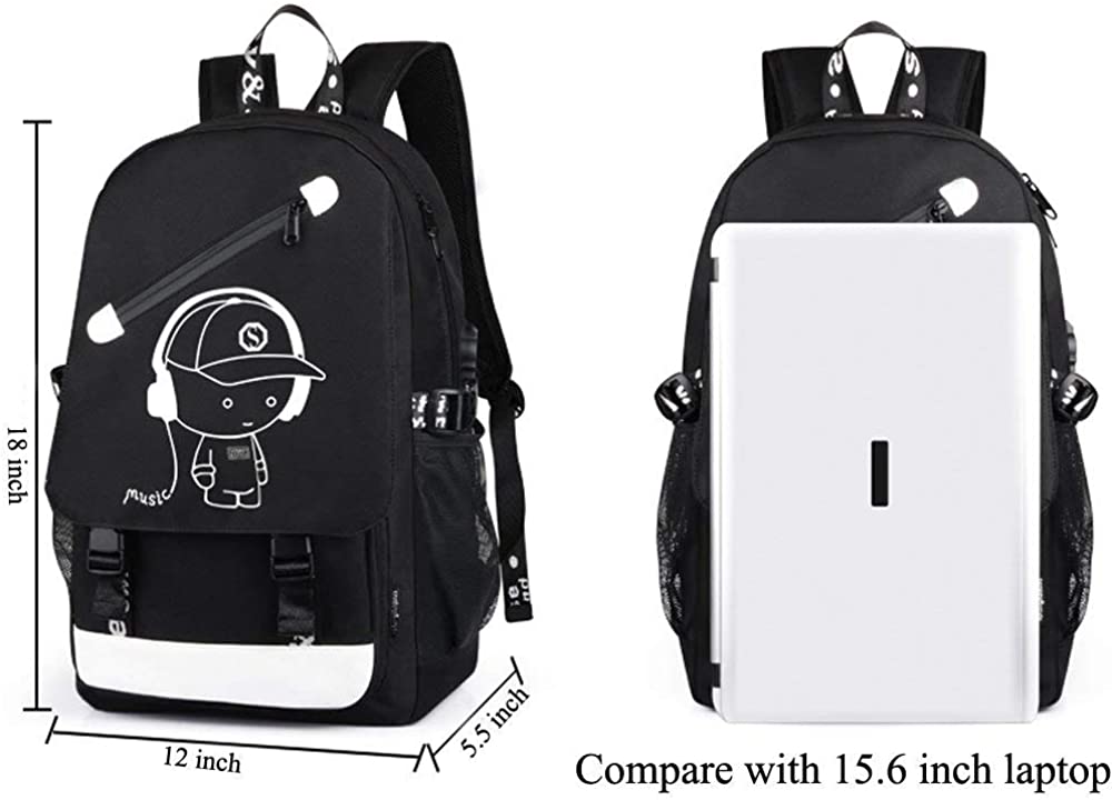 Schulrucksack, Schulrucksack, schwarz